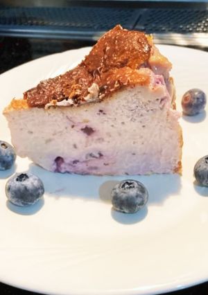 ブルーベリーバスクチーズケーキ-レシピのメイン写真
