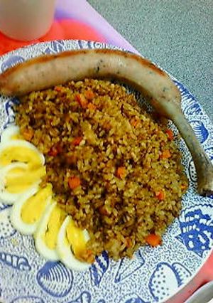 簡単!!炊飯器de洋風ピラフ-レシピのメイン写真