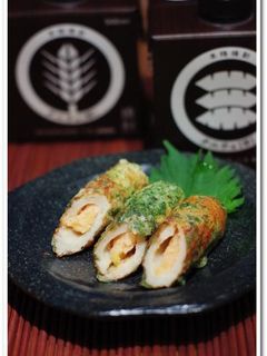 ちくわの明太ポテト磯辺揚げ-レシピのメイン写真