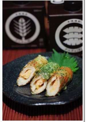 ちくわの明太ポテト磯辺揚げ-レシピのメイン写真