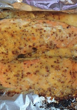 鮭の粒マスタード焼き-レシピのメイン写真