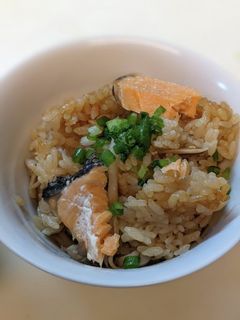 鮭の炊き込みご飯-レシピのメイン写真