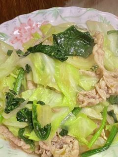 柚子胡椒で野菜炒め-レシピのメイン写真