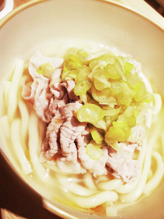 ネギ塩うどん-レシピのメイン写真