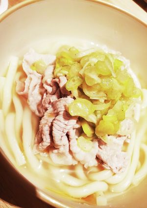 ネギ塩うどん-レシピのメイン写真