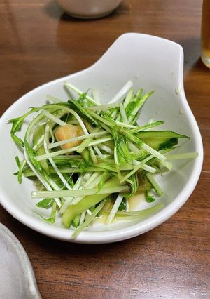 お麩と水菜の和風サラダ-レシピのメイン写真