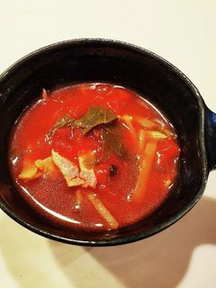 残ったセロリの葉で☆トマトスープ-レシピのメイン写真
