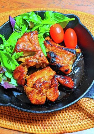 スペアリブの照り焼き-レシピのメイン写真