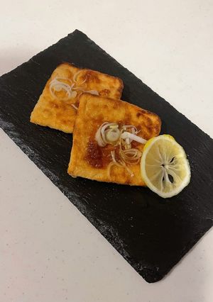 油揚げ×柚子味噌【10分以内】-レシピのメイン写真