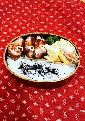 11/5 チキンカツ模試弁当-レシピのメイン写真