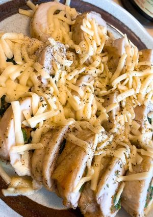 鶏むねロールオンチーズ-レシピのメイン写真