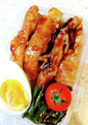 お弁当　照焼きチキン-レシピのメイン写真