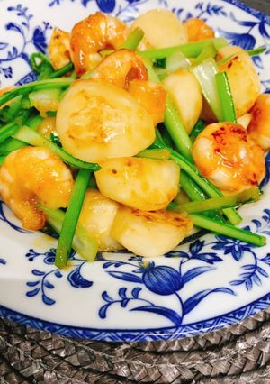 小かぶと海老の中華風♪-レシピのメイン写真