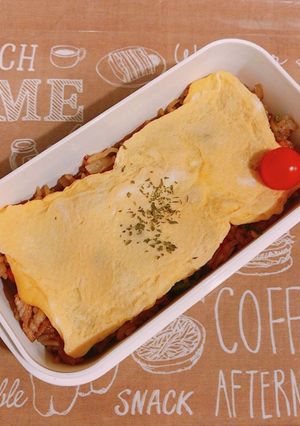 お弁当に！オムそばめし弁当-レシピのメイン写真