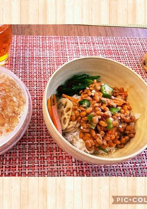 簡単！ヘルシーネバネバ丼-レシピのメイン写真