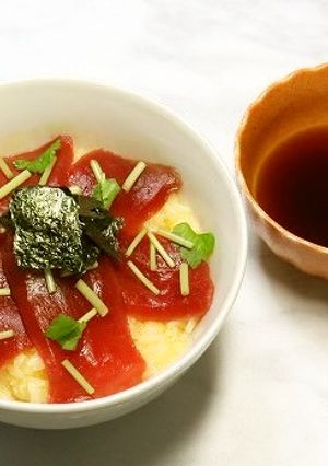 マグロのＴＫＧ-レシピのメイン写真