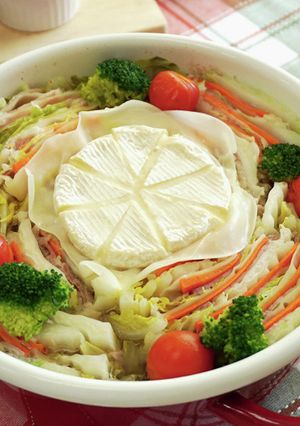餃子皮でカマンベールミルフィーユ鍋-レシピのメイン写真