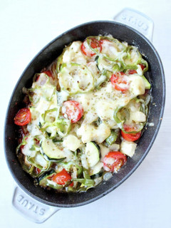 フェタチーズ【ギリシャ風野菜のチーズ焼き-レシピのメイン写真