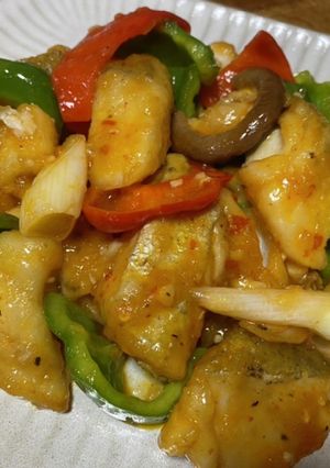 鱈と野菜の中華辛炒め♬-レシピのメイン写真