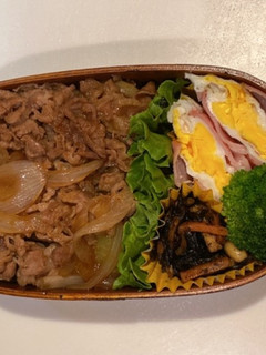 牛焼肉弁当-レシピのメイン写真