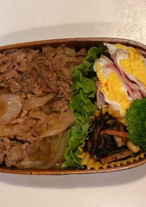 牛焼肉弁当-レシピのメイン写真