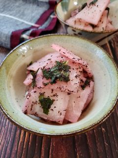 大根の甘酢ゆかり漬け-レシピのメイン写真