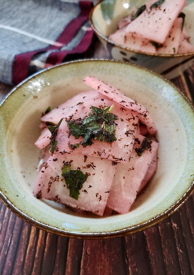 大根の甘酢ゆかり漬け-レシピのメイン写真