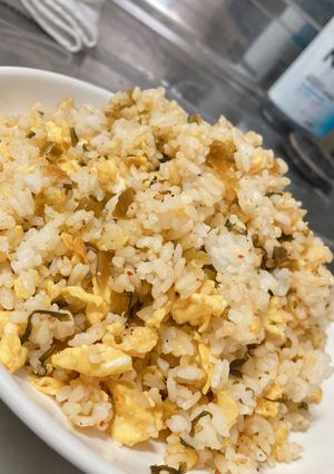 お手軽ご飯！高菜の炒飯-レシピのメイン写真