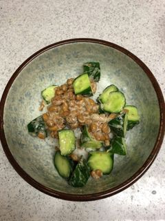 胡瓜納豆丼-レシピのメイン写真