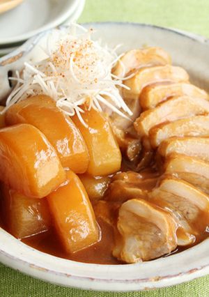 豚と大根のこっくりみそ煮-レシピのメイン写真