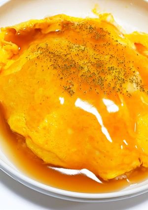 あんかけでほっこり！和風オムライス-レシピのメイン写真
