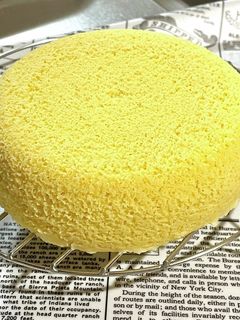 レンジで簡単おからの低糖質スポンジケーキ-レシピのメイン写真