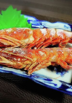 赤エビの塩焼き-レシピのメイン写真