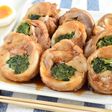豆苗巻き鶏チャーシュー