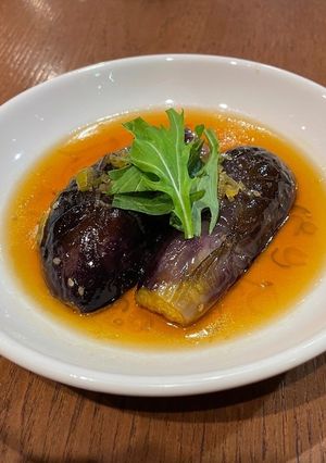茄子の中華風揚げびたし【うなぎだれ使用】-レシピのメイン写真