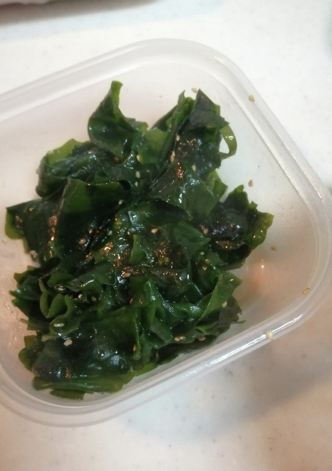 わかめのごま油炒め-レシピのメイン写真