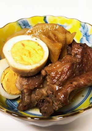 豚のスペアリブのお煮物-レシピのメイン写真