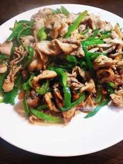 簡単☆豚肉とピーマンの焼き肉のタレ炒め-レシピのメイン写真