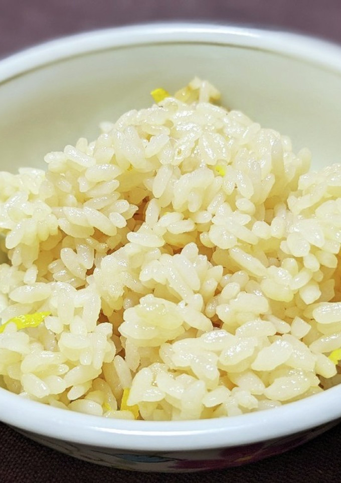 柚子の皮のポン酢炊き込みご飯-レシピのメイン写真