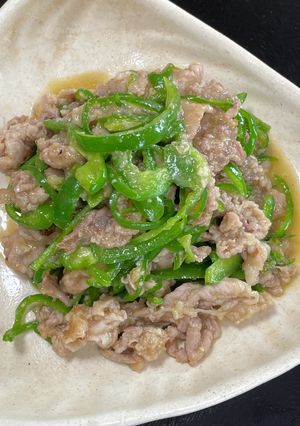 生姜麹で作る豚肉とピーマンの味噌炒め-レシピのメイン写真