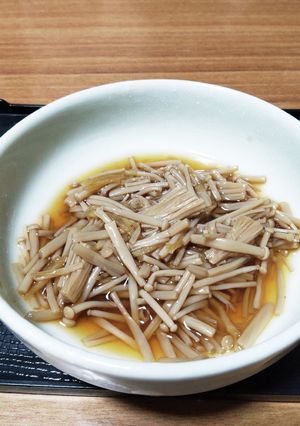甘くない!醤油と生姜のなめ茸-レシピのメイン写真