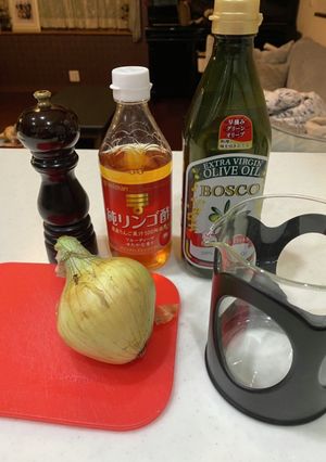 新玉ねぎのドレッシング！-レシピのメイン写真