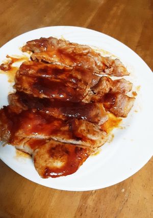 豚ローストンテキ-レシピのメイン写真