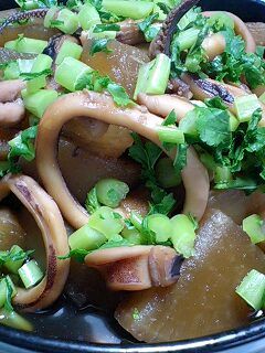 イカと大根の煮物-レシピのメイン写真