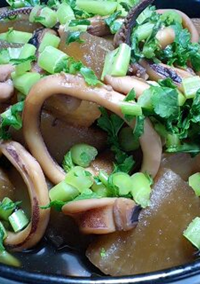 イカと大根の煮物-レシピのメイン写真
