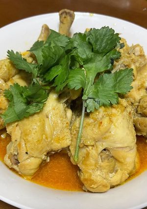 鶏手羽元のタイ風カレー煮♬-レシピのメイン写真