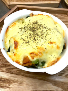 煮物リメイク☆かぼちゃのクリームグラタン-レシピのメイン写真