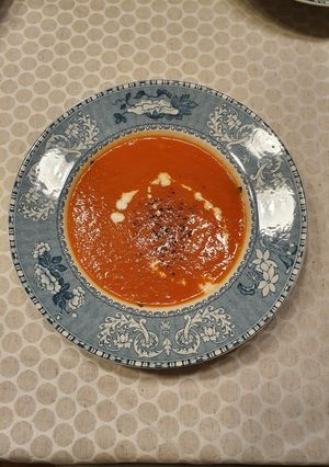 赤パプリカのスープ-レシピのメイン写真