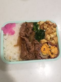 高校生の焼肉弁当2021.12.7-レシピのメイン写真