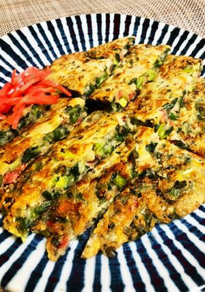 ネギ焼き!しっかり味、ネギいっぱい。-レシピのメイン写真